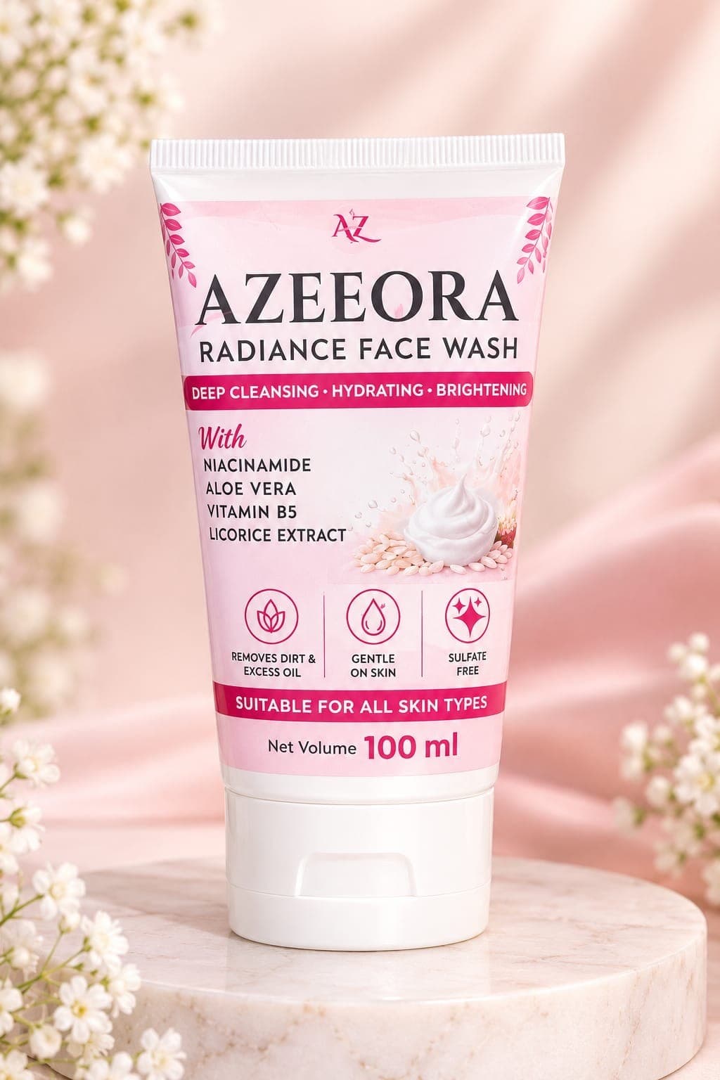 AZEEORA Radiance Face Wash
